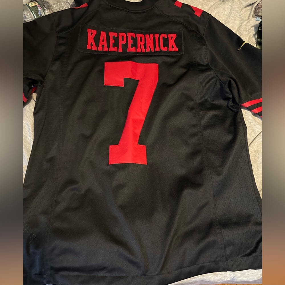 NFL Black and Red Men's Jersey